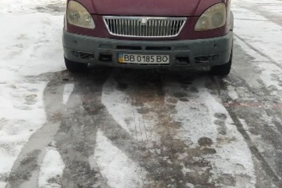 Легковий автомобіль: ГАЗ 2217100, (пасажирський ), 2003 р.в., червоного кольору, ДНЗ: ВВ0185ВО, VIN: Y6F22171030001229