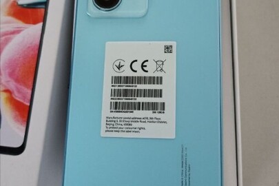 Смартфони марки Redmi Note 12 Ice Blue у кількості 4 шт., без ознак використання