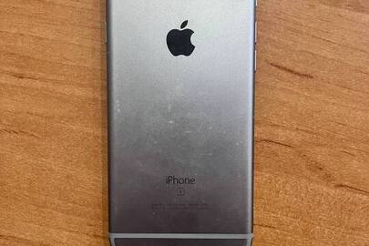Мобільний телефон марки "iPhone 6S", чорного кольору, IMEI: 353264074373346, б/в