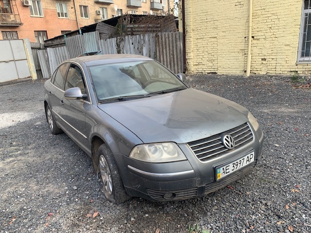 Легковий автомобіль марки VOLKSWAGEN модель PASSAT, 2005 р.в., д.з. АЕ3997АР VIN: WVWZZZ3BZ5E095239