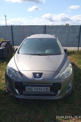 Легковий автомобіль марки PEUGEOT, модель 308, 2012 року випуску, VIN-VF34E9HJCBS353088, номерний знак АЕ7414СВ