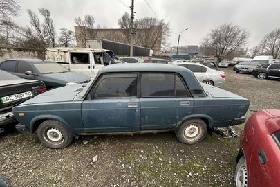 Легковий автомобіль марки ВАЗ, модель 21070, 2004 року випуску, VIN-XTA21070041918589, номерний знак АЕ8485АА