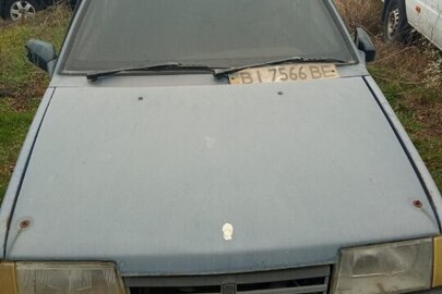 Легковий автомобіль ВАЗ 2109, 1989 року випуску, VIN:XTA210960K0540271, ДНЗ ВІ7566ВЕ, колір синій