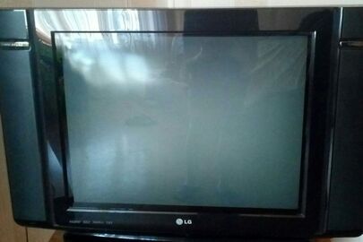 Телевізор LG, модель 29FU3RNX, серійний номер 811UL00026, колір чорний в задовільному стані, б/в