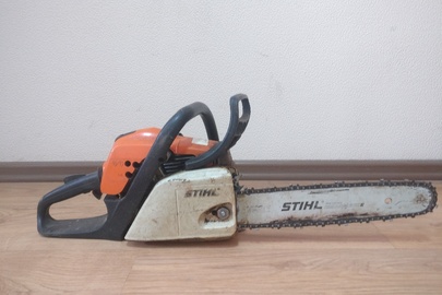 Конфісковане майно за рішенням суду: бензопила марки «Stihl MS 211/С", стан б/в
