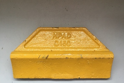 Металевий виріб (відливка), з нанесенням маркування HPAD C160
