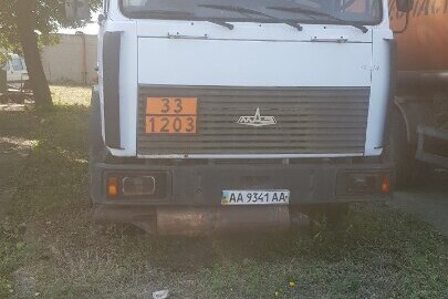 Транспортний засіб МАЗ 543205-220,типу вантажний, номер кузова Y3M54320560001724, 2006 року випуску, державний реєстраційний номер АА9341АА