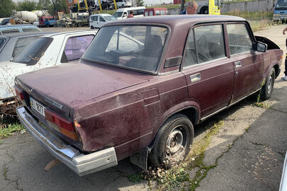 Транспортний засіб ВАЗ 2107, д.н.з. АІ1877ВК, 2006 року випуску, червоного кольору, VIN ХТА21070062332277