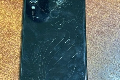 Конфіскований за рішенням суду мобільний телефон, б/в, чорного кольору, марки "Redmi Note 7", ІМЕІ1: 869136040412688, ІМЕІ2: 869136041412687