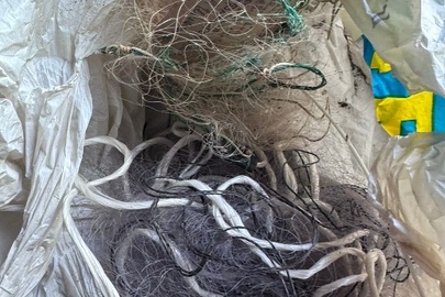 Конфісковане майно за рішенням суду знаряддя лову "павук", довжиною 1,5 м *1,5 м, крок вічко - 30 мм  б/в