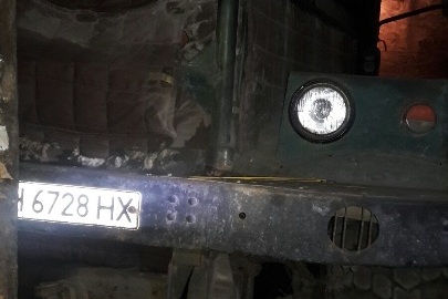 Вантажний автомобіль: КРАЗ 255Б1 (спеціальний), зеленого кольору, 1991 р.в., ДНЗ: АН6728НХ, VIN: X1C255Б1AM0720523