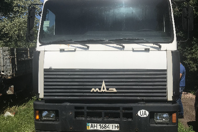 Вантажний автомобіль: МАЗ 544008 060 031 (сідловий тягач), білого кольору, 2007 р.в., ДНЗ: АН1684ІН, VIN: Y3M54400870005079