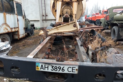 Вантажний автомобіль: КРАЗ 6510 (бетонорозмішувач), бежевого кольору, 1997р.в., ДНЗ: АН3896СЕ, VIN: X1C006510V0787529