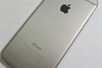 Мобільний телефон Apple iPhone 6, 16 Gb, IMEI 35332007618595, б/в, в робочому стані, обмежена функціональність – наявність паролю