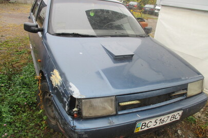 Транспортний засіб марки FIAT TIPO 1.6, 1989 р.в., ДНЗ ВС5167ВС, № кузова: ZFA16000002276644, синього кольору, бензин