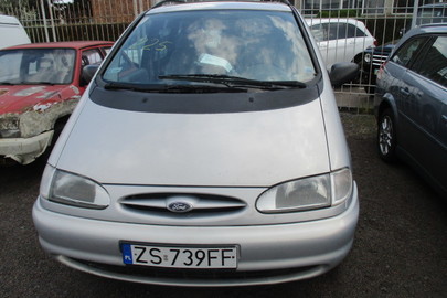 Автомобіль Ford Galaxy, 1996 року випуску, реєстраційний номер ZS739FF, № кузова: WFOGXXPSWGTA35165