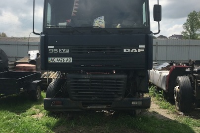 Вантажний сідловий тягач DAF 95 XF 430, 2000 р.в., реєстраційний номер АС4476АО, № шасі (кузов, рама):  XLRTG47XS0E531427