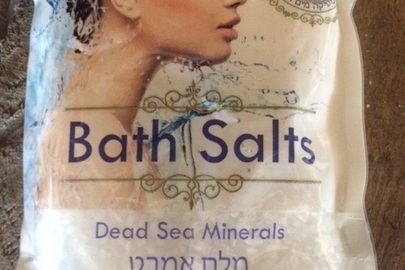 Сіль мертвого моря (Bath Salts), т/м "Dr.Mud", 300 гр, в кількості 12 шт, та чорна грязь мертвого моря (Dead Sea Mud), т/м "Dr.Mud", 300 гр, в кількості 50 шт.