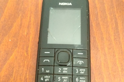 Мобільні телефони: Nokia, модель 113 Type RM-871, imei 355937052741513; Nokia, модель 107, imei 354256063865166, imei 354256063865174, б/в