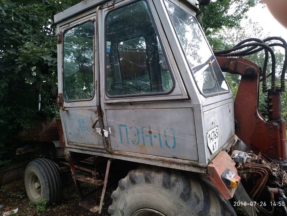 Навантажувач марки ПЕА-1 «Карпатець», 1986 р.в. по факту, згідно з свідоцтвом про реєстрацію ТЗ - 2016 р.в, ДНЗ: 14765АТ (заводський №09-06750, двигун №09-06750)