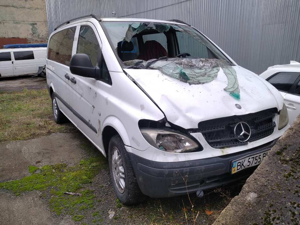 Автомобіль MERCEDES-BENZ VITO 115 CDI, білого кольору, реєстраційний номер ВК5755ВН, VIN/номер шасі (кузова, рами): WDF63960313429255, 2008 року випуску