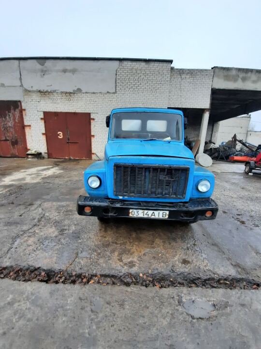 Спеціальний автомобіль: ГАЗ -3307, 1993 р.в. , блакитного кольору, ДНЗ 0314АІВ VIN:152663