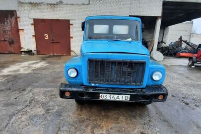 Спеціальний автомобіль: ГАЗ -3307, 1993 р.в. , блакитного кольору, ДНЗ 0314АІВ VIN:152663