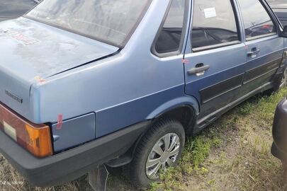 Колісний транспортний засіб легковий автомобіль ВАЗ  21099, 2006 року випуску, реєстраційний номер АО5360АЕ, кузов № Y6D21099060033634