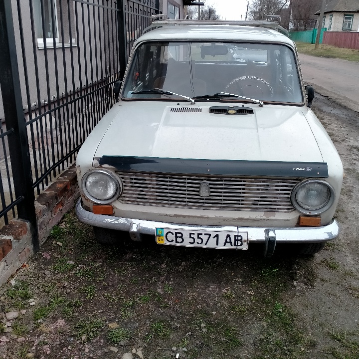 Легковий автомобіль ВАЗ-2101,1971 р.в, ДНЗ СВ5571АВ, № кузова:21010166917