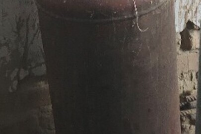 Балон газовий для пропан-бутану, ємністю 50 дм3 , червоного кольору