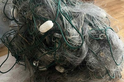Конфісковане майно за рішенням суду: Рибальська сітка "жилкова", довжиною 90 метрів, висотою 2 метри, вічко розміром 60*60 мм, б/в
