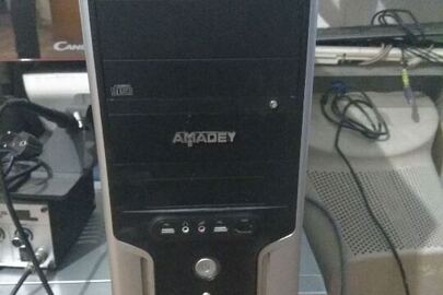 Системний блок AMADEY Core, 2.2 GHz, 3 Gb ОЗУ, HDD 200 Gb, DVD-RW
