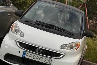 Легковий автомобіль SMART FORTWO ELECTRIC, 2014 р.в., ДНЗ AA0497ZA, № кузову: WMEEJ9AA2FK836227