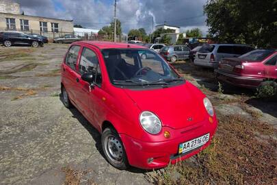 Легковий автомобіль DAEWOO MATIZ 2013 р.в., ДНЗ АА2316ОЕ, № кузова XWB4A11EDDA578025