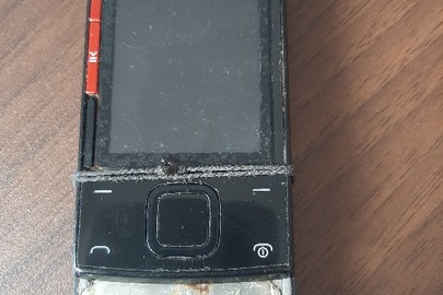 Мобільний телефон марки "NOKIA" модель ХЗ-00 в корпусі чорного кольору, ІМЕІ-353770045921237, б/в