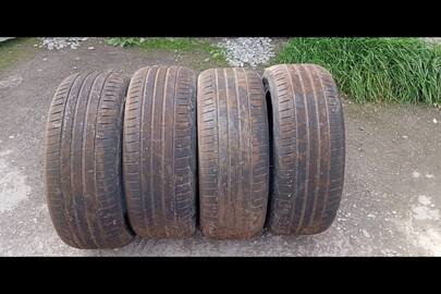 Конфісковане майно за вироком суду: 4 шини марки HANKOOK Ventus S1 evo 2 suv 255/55 R18 109V, 05/19,б/в