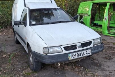 SEAT, модель: INCA, категорія: ВАНТАЖНИЙ, колір: БІЛИЙ, рік виробництва: 2001, номер кузова: VSSZZZ9KZ1R001746, днз АМ0016АС