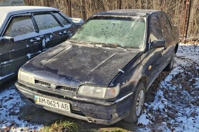 NISSAN, модель: SUNNY, категорія: ЛЕГКОВИЙ, колір: СИНІЙ, рік виробництва: 1993, номер кузова: JN1BCAN14U0022762 реєстраційний номер АМ0621АВ