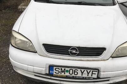 Легковий автомобіль "OPEL" модель «ASTRA1,7 DTI» реєстраційний номерний знак Румунії SM06YYF, ідентифікаційний номер кузова W0L0TGF35Y2305301, рік виготовлення - 2000, об’єм двигуна 1686 см3, тип двигуна- дизель, колір білий