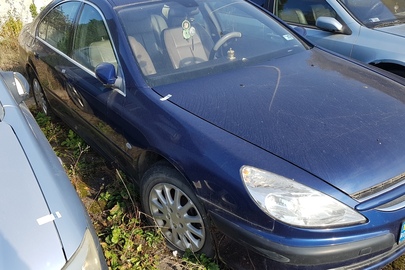 Легковий автомобіль PEUGEOT 607, реєстраційний номерний знак Румунії MM04YJE, кузов VF39D4HXE92041527, об`єм двигуна 2179 см куб., тип двигуна - дизель, рік виготовлення 2001, колір синій