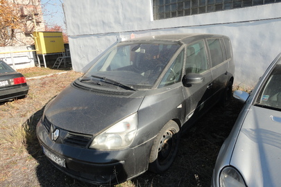 Легковий автомобіль марки «Renault Espace», д.н.з Угорщини PJT289, кузов № VF1JK0HA634190687, 2005 року випуску, об`єм двигуна - 2 188,00 см.куб., тип двигуна - дизель, колір - зелений