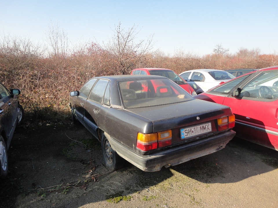 Легковий автомобіль «Audi 100», реєстраційний номерний знак Румунії SM14MMX, кузов WAUZZZ44ZFN088159, об`єм двигуна - 1588 см. куб., тип двигуна - бензин, рік виготовлення 1985, колір - синій