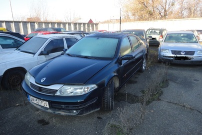 Легковий автомобіль марки  RENAULT модель LAGUNA номерний знак Республіки Польща DW6770V, VIN-код: VF1BGRE0529968054, 2003 року випуску, чорного кольору, об`єм двигуна 1870 см. куб, тип двигуна дизель