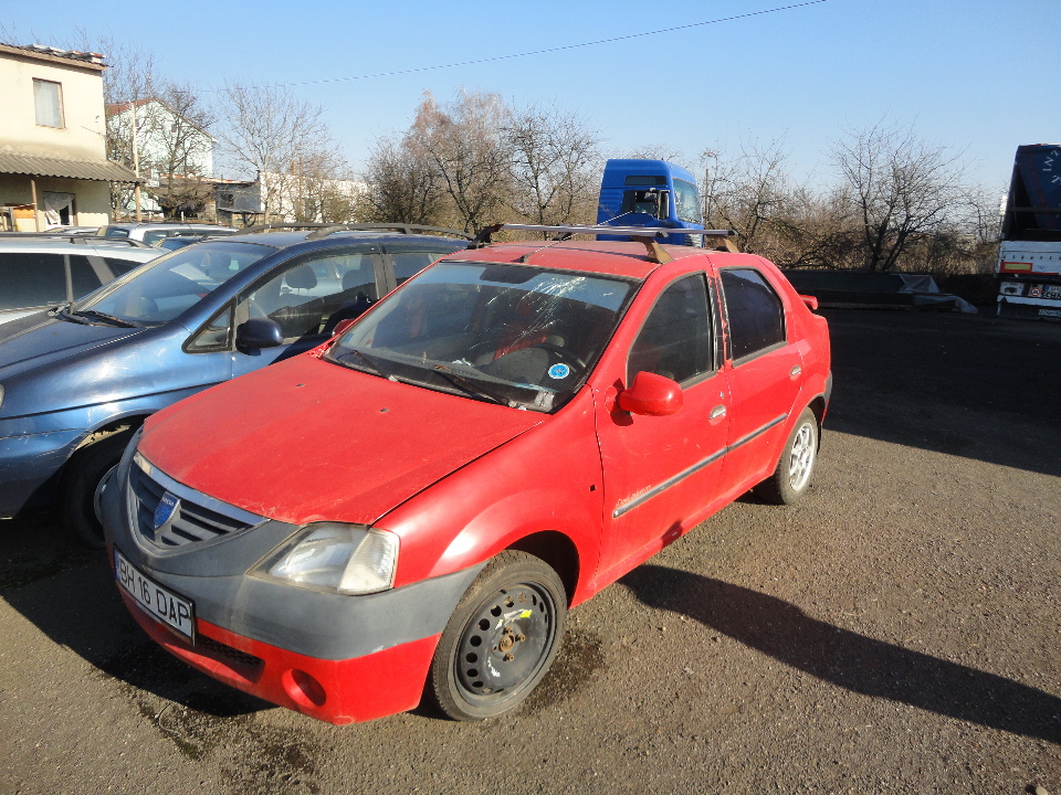 Легковий автомобіль марки  DACIA LOGAN, реєстраційний номерний знак Румунії BH16DAP, кузов № UU1LSDAEH36069839, 2006 року випуску, об'єм двигуна 1390 см. куб., тип двигуна - бензин, червоного кольору