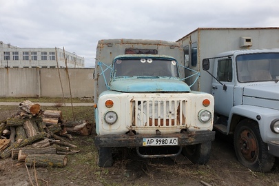 Вантажний автомобіль ГАЗ, модель 5312, державний номер АР9980АС, 1992 року випуску, синього кольору, шасі (кузов, рама) №XTH531200N1373065