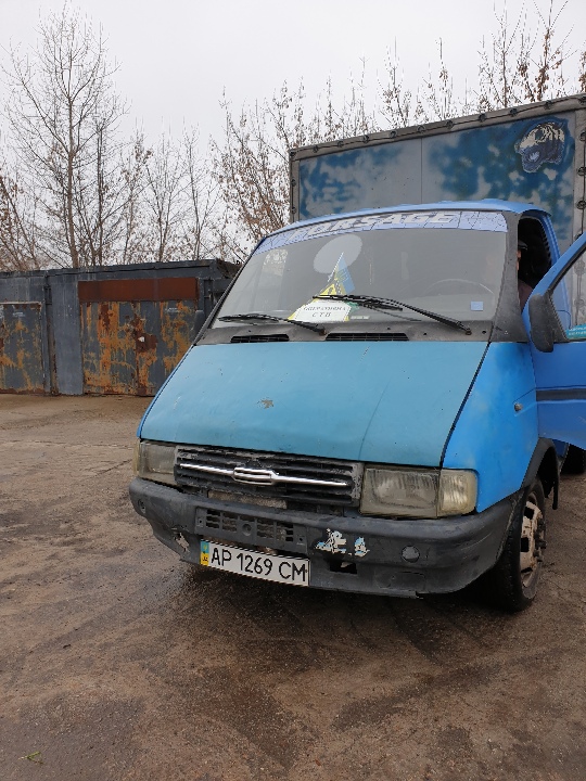 Вантажний автомобіль ГАЗ, модель 33021, державний номер АР1269СМ, 1996 року випуску, синього кольору, шасі (кузов, рама) №Y7D330210T1001601