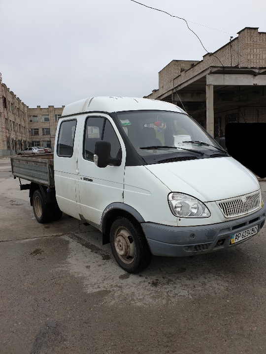 Вантажний автомобіль ГАЗ, модель 33023, державний номер АР6234ВО, 2009 року випуску, білого кольору, шасі (кузов, рама) №X9633023092373682
