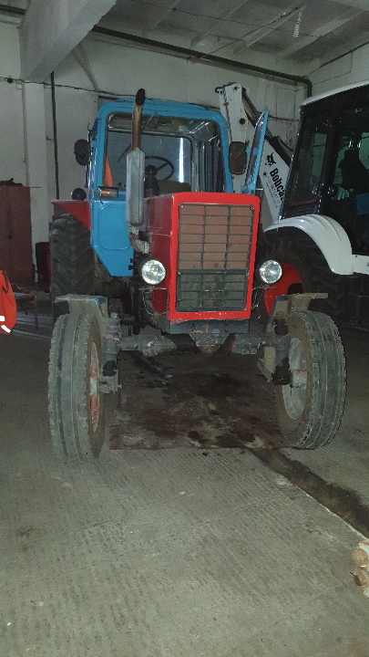 Трактор колісний марки МТЗ, модель 80, державний номер 9847ЗГ, 1996 року випуску, синього кольору, шасі (кузов, рама) №937344
