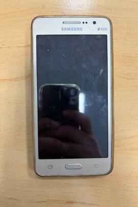 Конфісковане майно за рішенням суду: Мобільний телефон «Samsung» imei 1 – 356400076812223/01, б/в