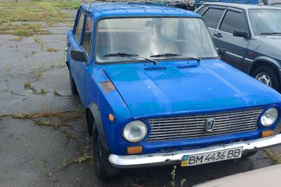 Колісний транспортний засіб марки ВАЗ модель 2101 (легковий ), колір синій, 1979 р.в., реєстраційний номер ВМ4436ВВ, номер кузову 21013248460